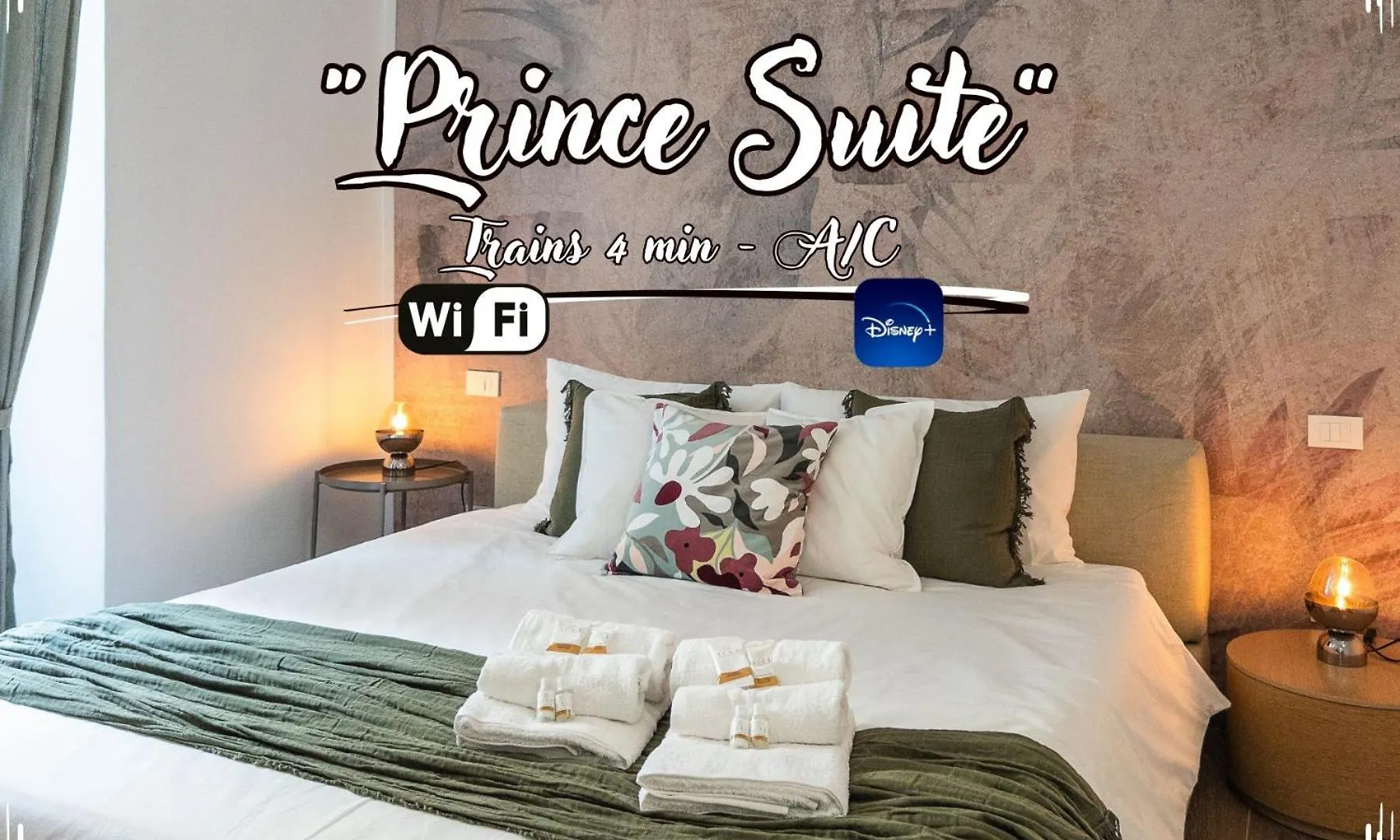 Prince Suite - Trains 4 Min - Ac - Super Wifi Genoa
